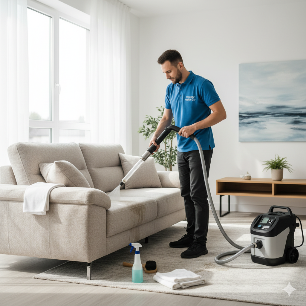 Service de nettoyage de canapé et tapis - Wroclaw Wash & Go