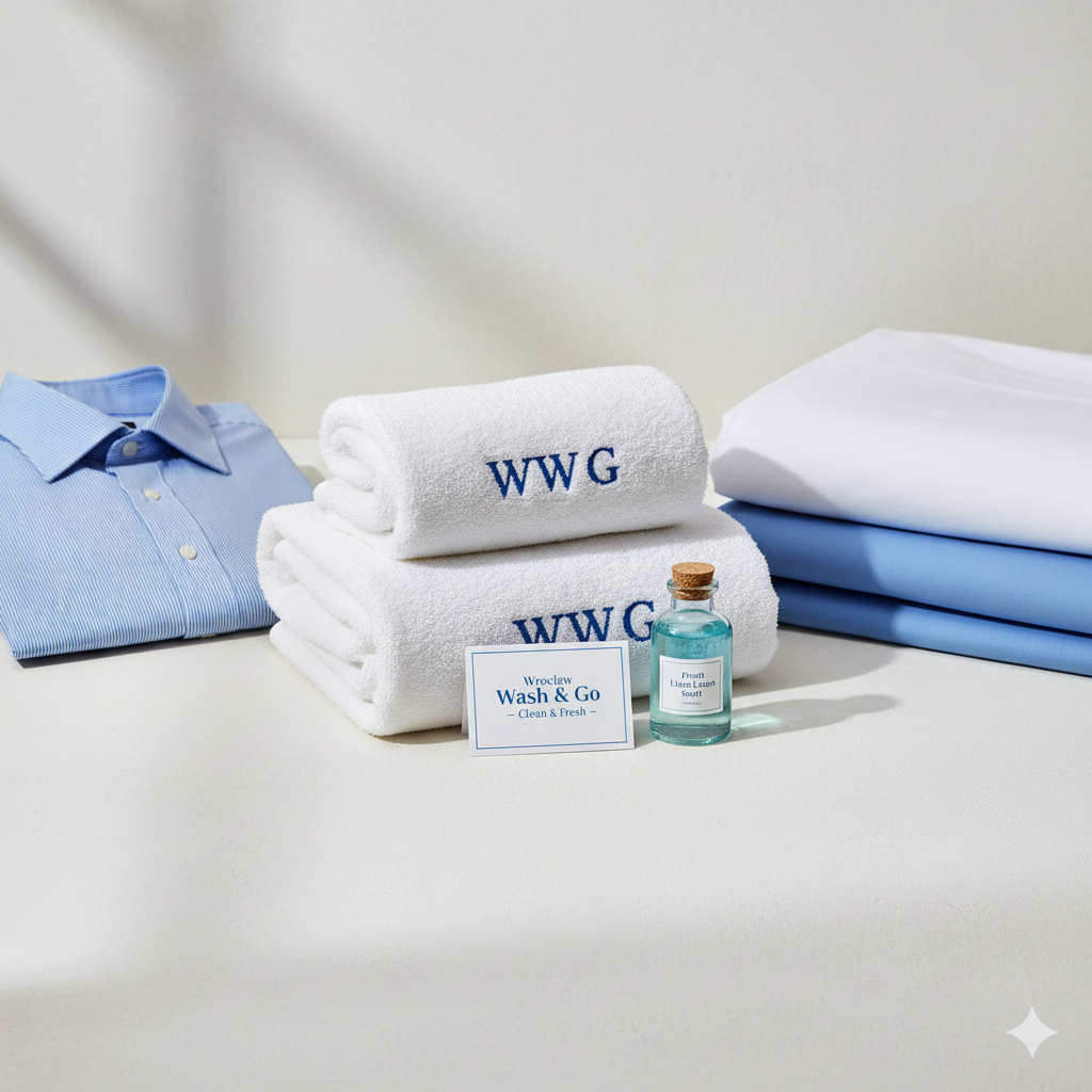 Service de nettoyage de linge professionnel - Wroclaw Wash & Go